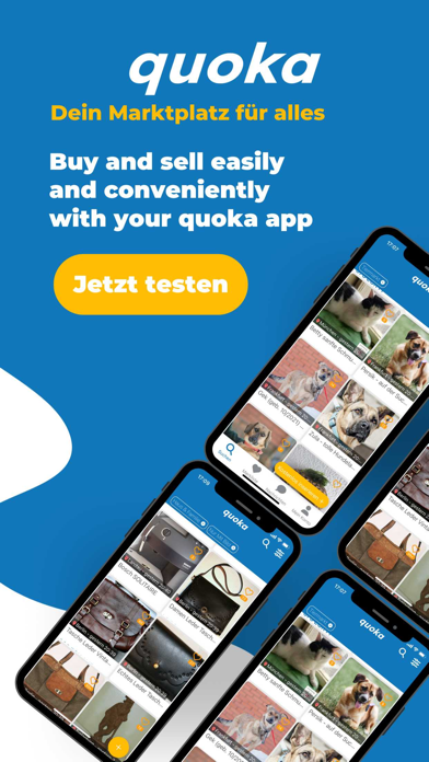 Screenshot #1 pour Quoka Kleinanzeigen Flohmarkt