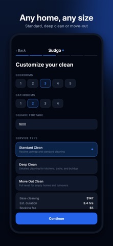Sudgo: House Cleaning Service Screenshot 2 of 7