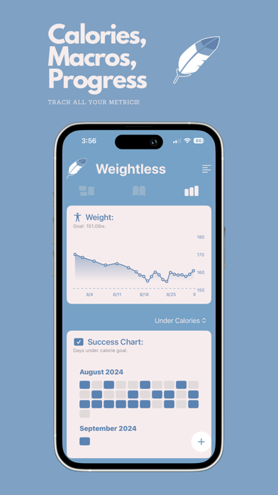 Weightless: Calorie Tracker Screenshot