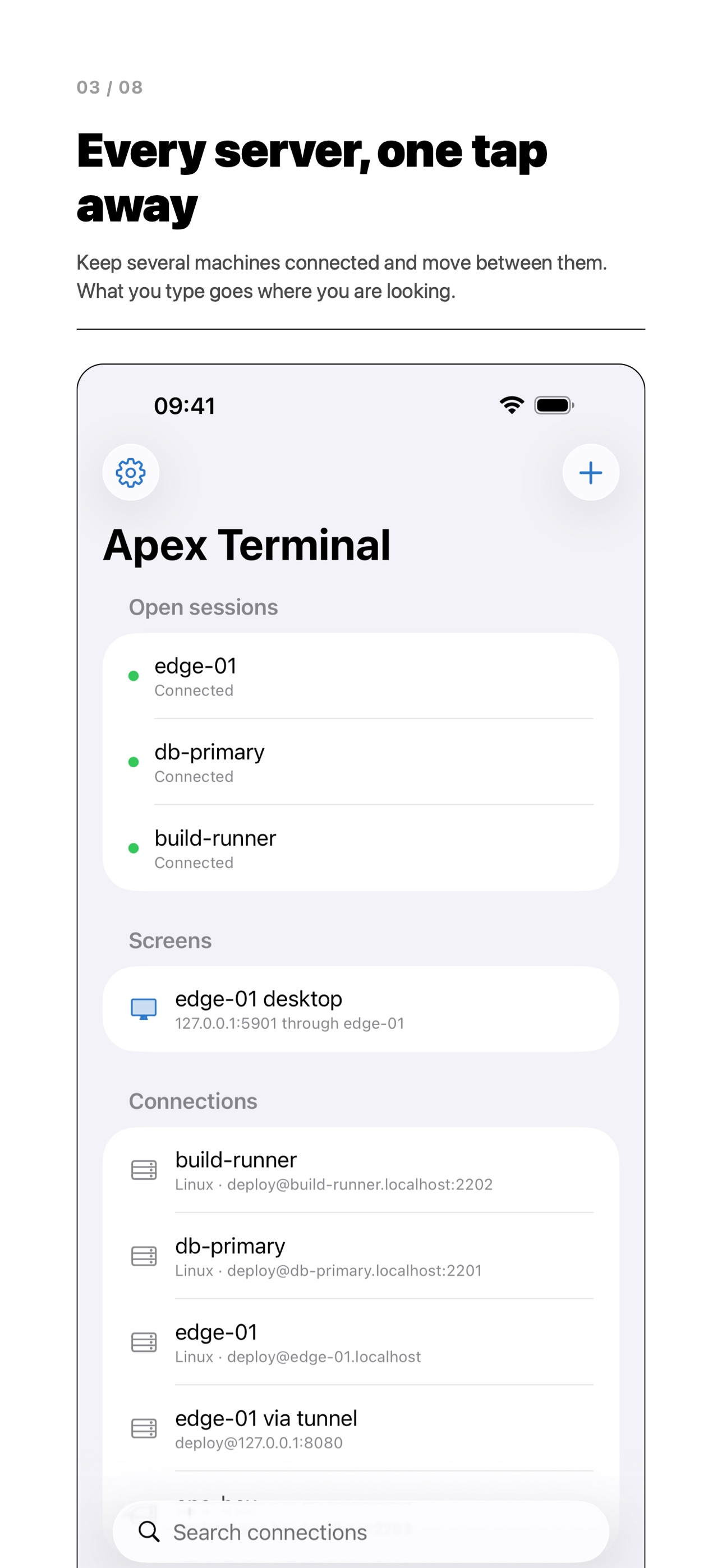 Screenshot 3 of Apex Terminal
