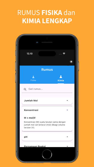 Rumus Fisika Kimia Lengkap Screenshot