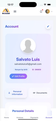 Milescoop Client screenshot
