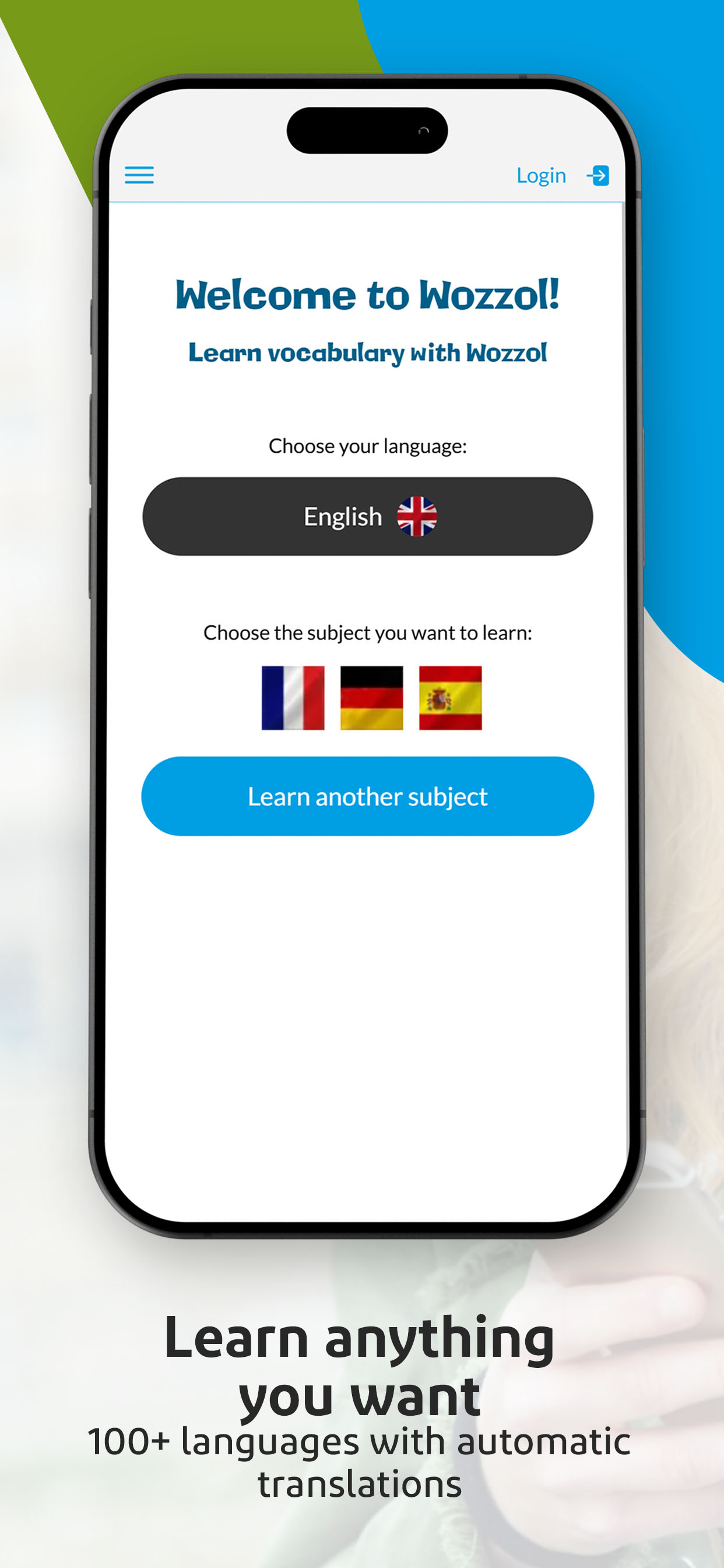Learn vocabulary with Wozzol