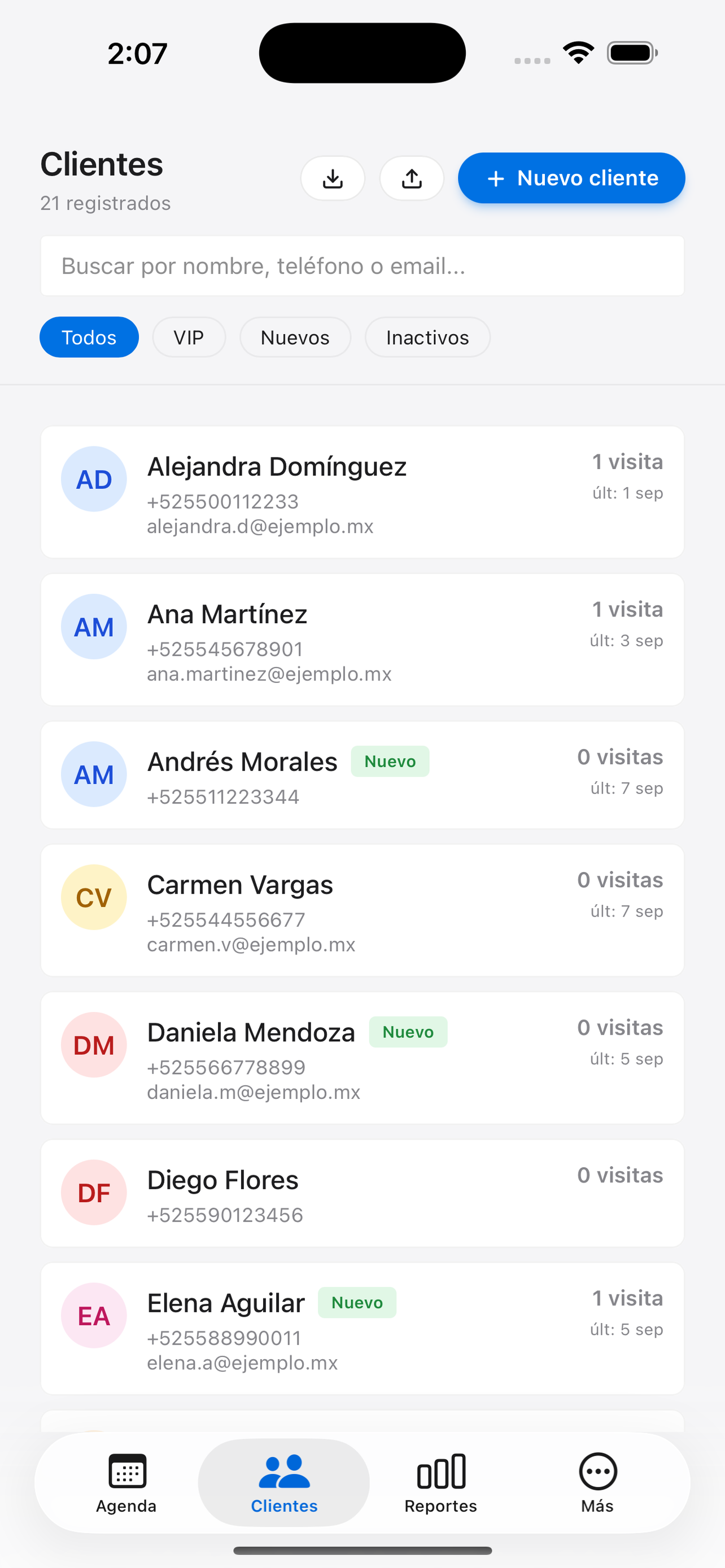 Aparta — Agenda de citas screenshot 3