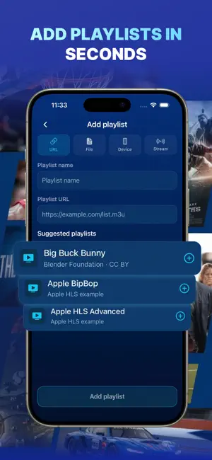 IPTV Player: M3U Playlist screenshot 2