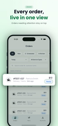 Online Order Taking App Screenshot 1 of 8