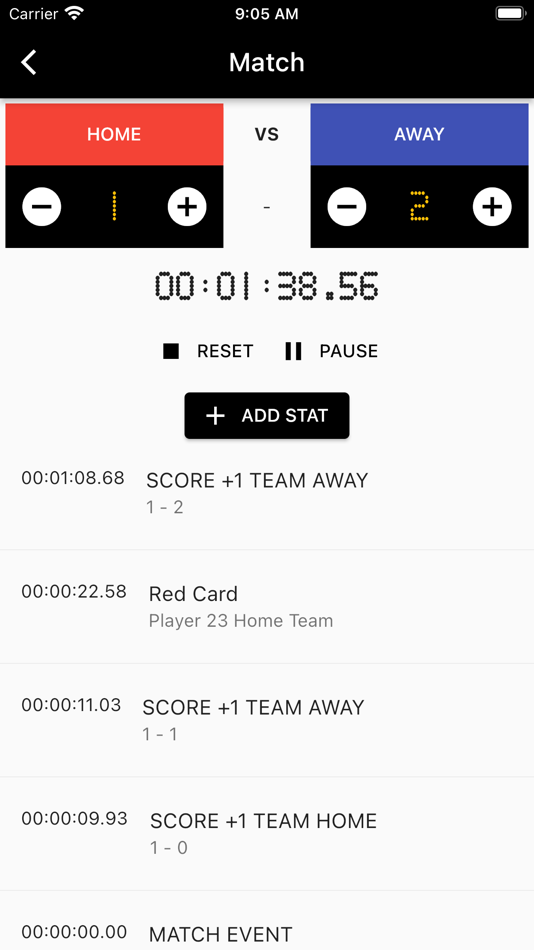 #5. Match Scoreboard (iOS) Podle: Daniel Nowendsztern