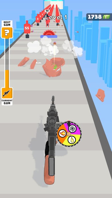 Lucky Gun Rush Screenshot