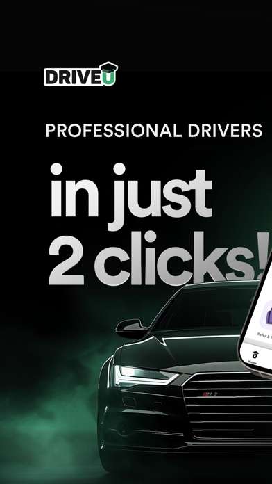DriveU: Car Drivers & Services Screenshot