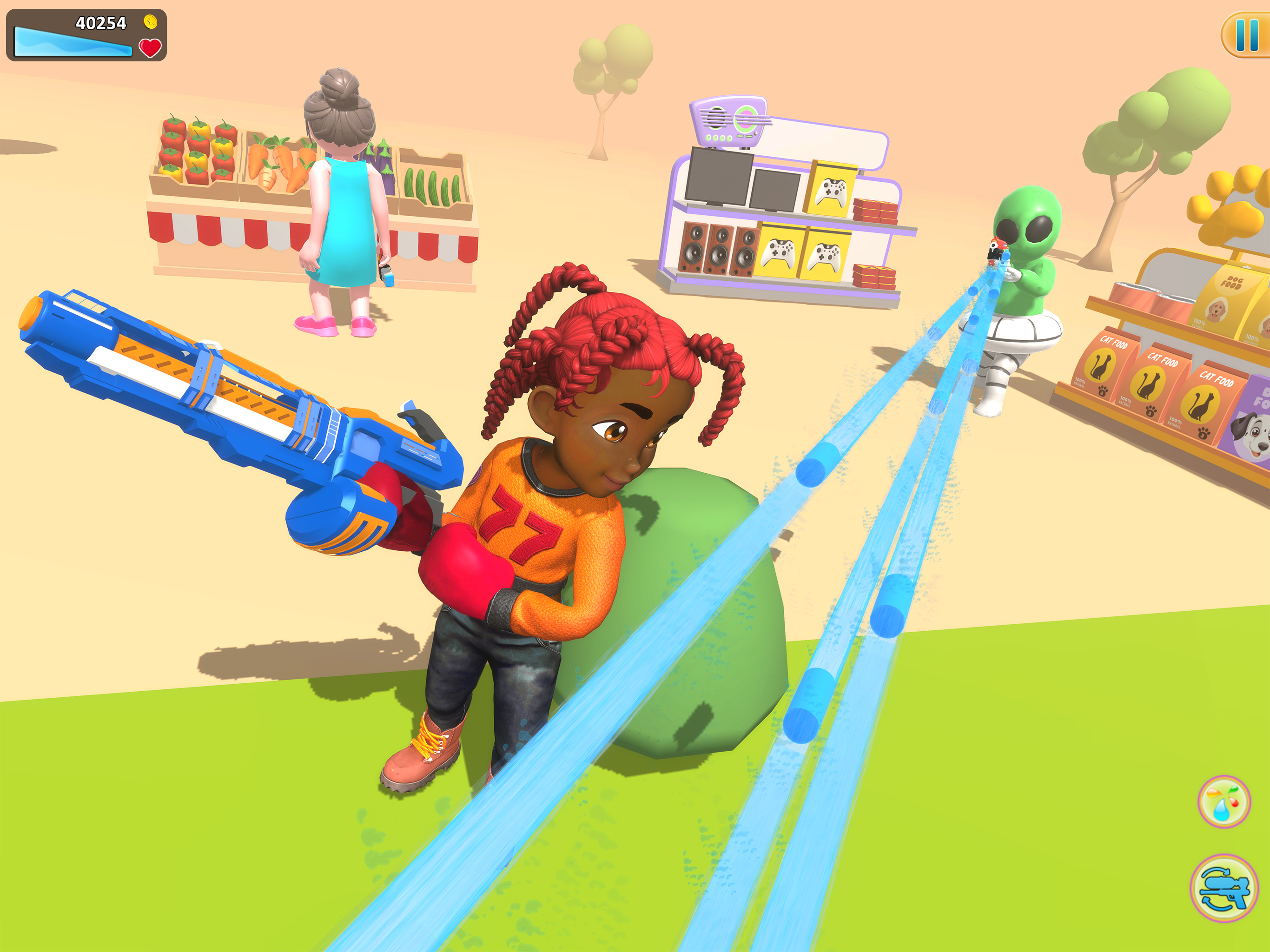 Water Shooting Pool Gun Arena