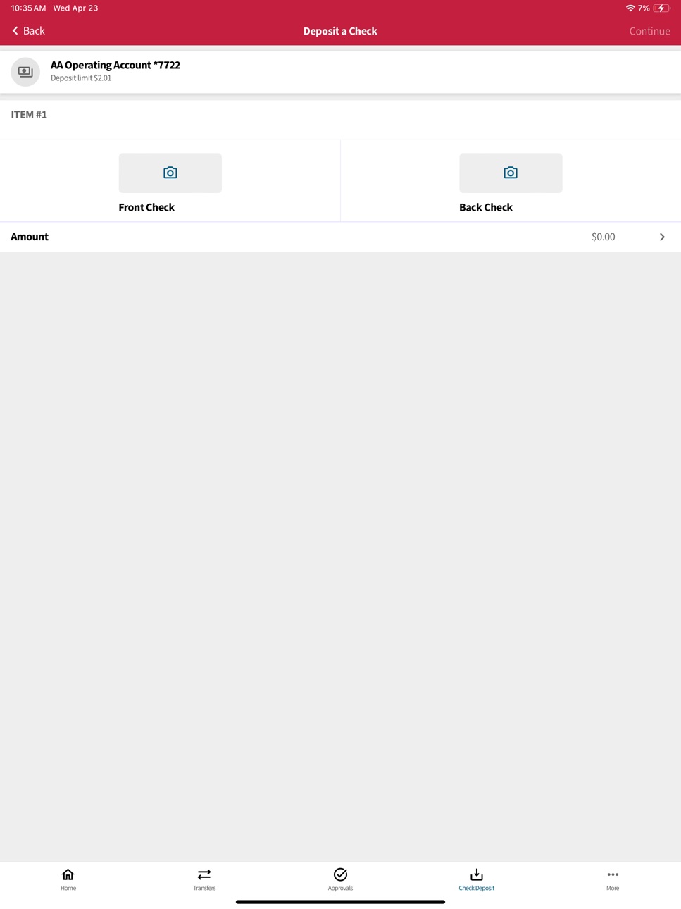iPad screenshot