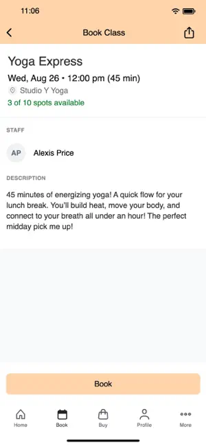 Studio Y Yoga screenshot 3