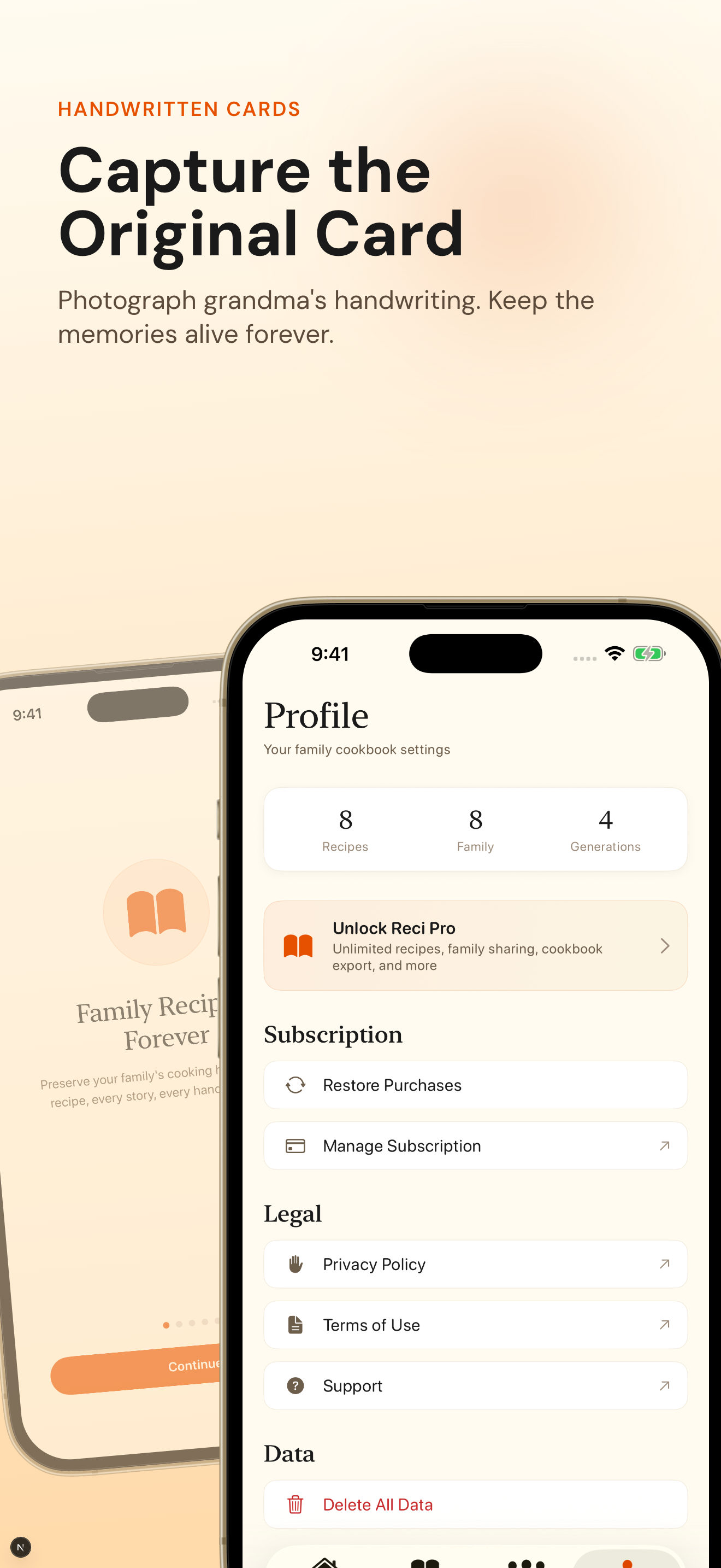 Family Recipe Keeper - Reci screenshot 4