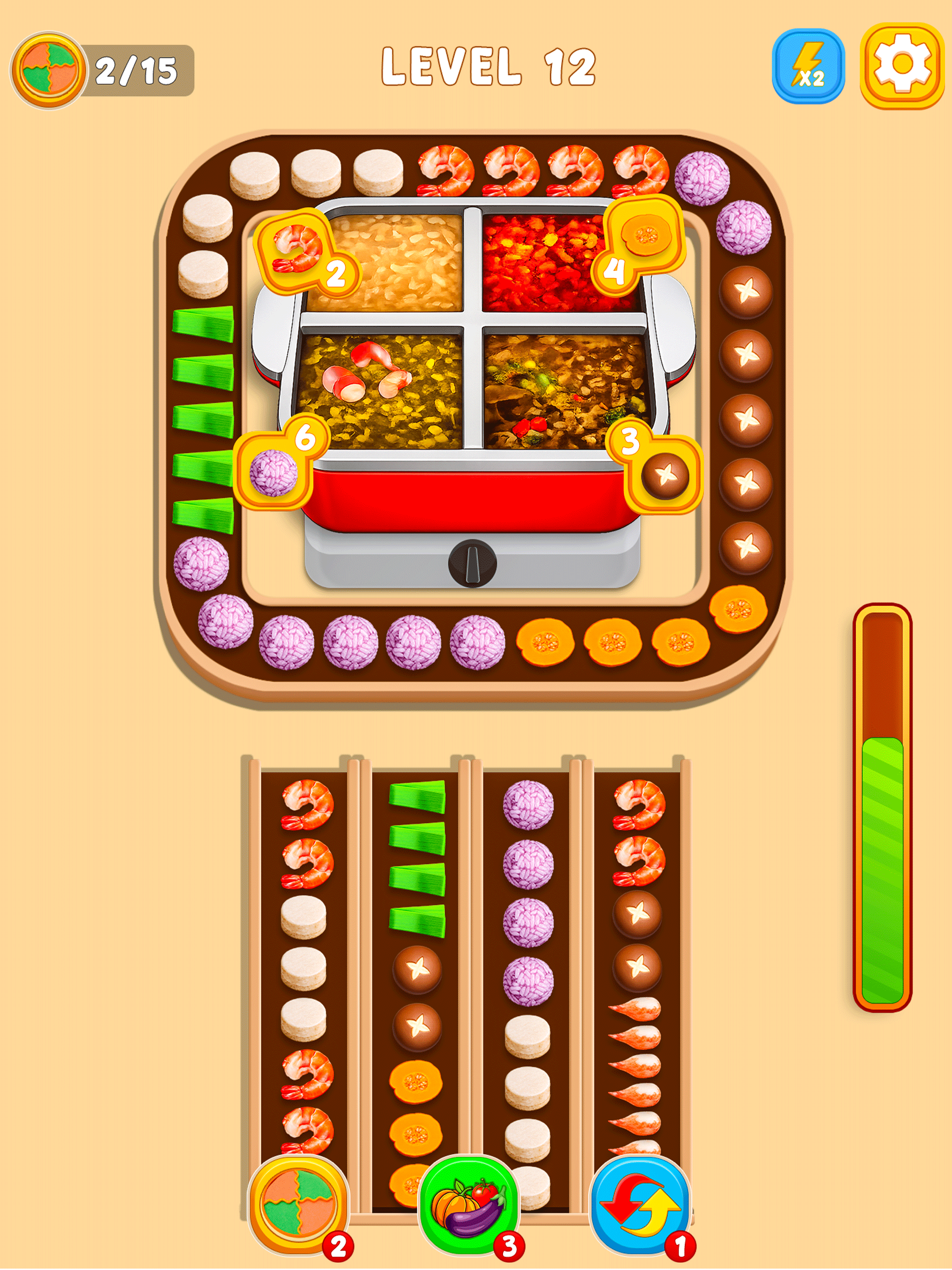 Sizzling Hotpot Go Food Match screenshot 5
