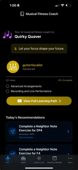 Legato Lens - Tuner & Pitch screenshot 1