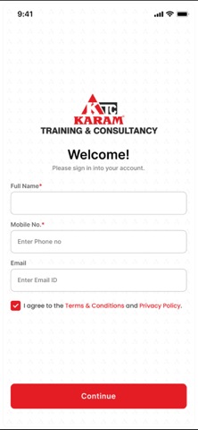KARAM Training Verification screenshot