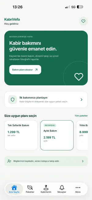 KabriVefa-Mobil Mezar Bakımı screenshot 1