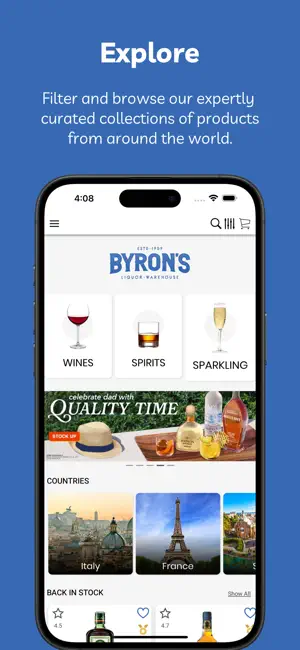 Byron's Liquor Warehouse screenshot 1