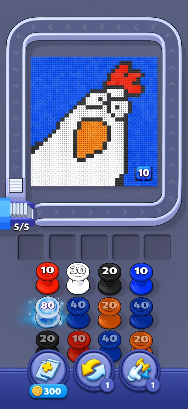 Yarn Loop: Knit Puzzle iOS Mod IPA screenshot 1 - iOS game interface