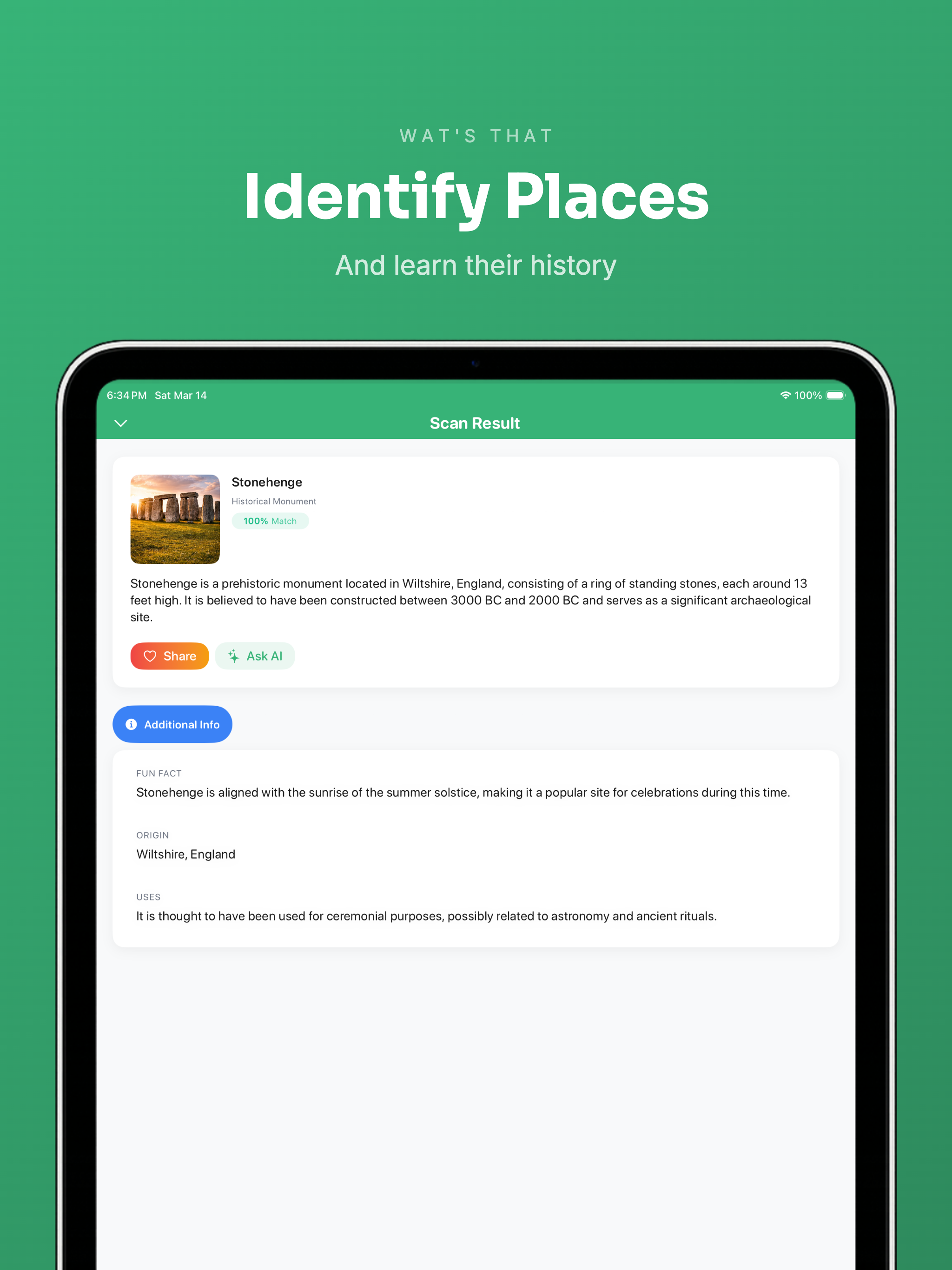 Wat's That?: Identify Anything
