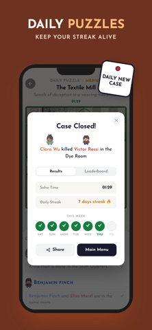 Murder Matrix: Logic Puzzles Screenshot 4 of 7