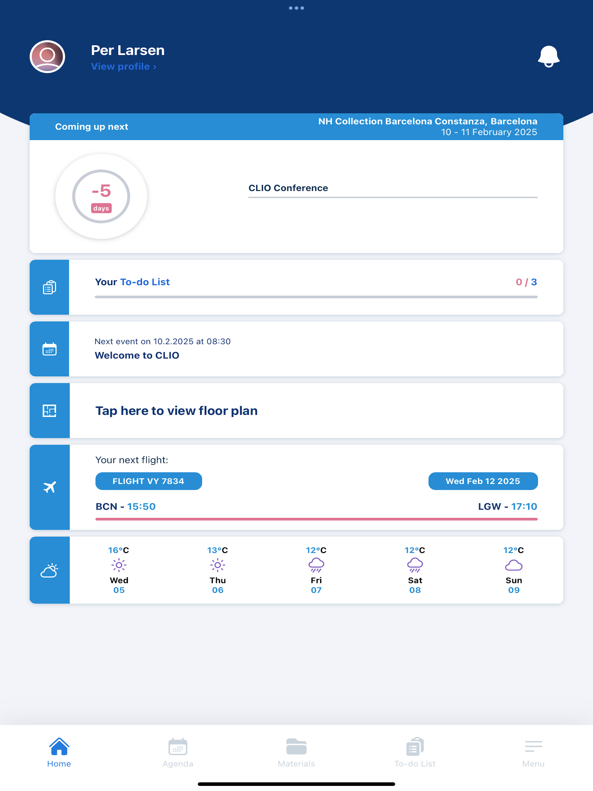 CLIO Conference screenshot 4