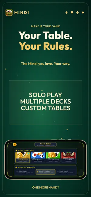 MindiCot: Online Mendicot Game screenshot 4