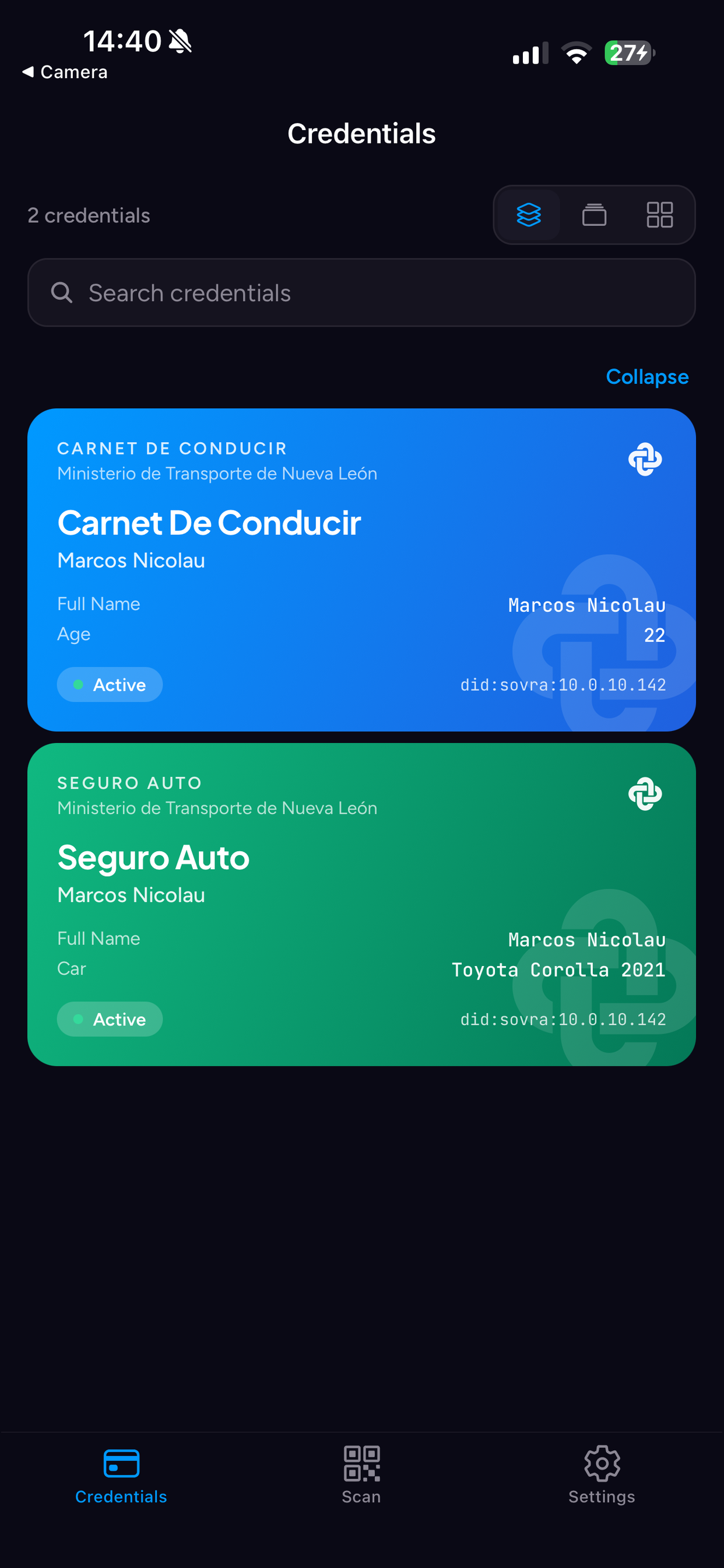Sovra - Your Digital Identity screenshot 3