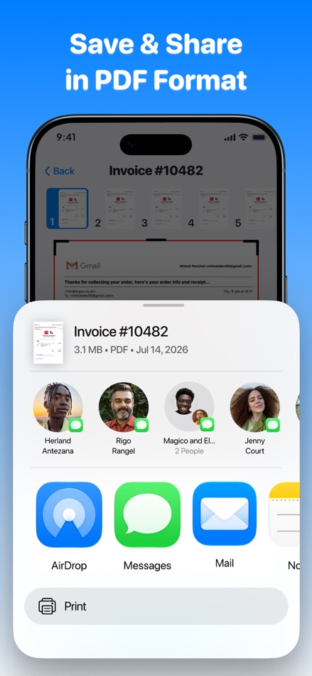#10. Smart Printer: Print & Scans (iOS) Przez: Mitesh P