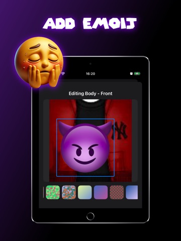 Clothes Skin maker for Roblox iPad screenshot
