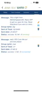 SMS/Text Marketing Blaster screenshot #4 for iPhone