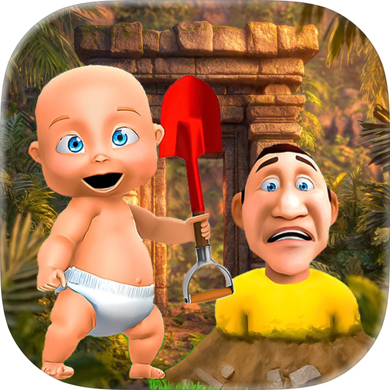 The Baby in Jungle Adventure screenshot 1