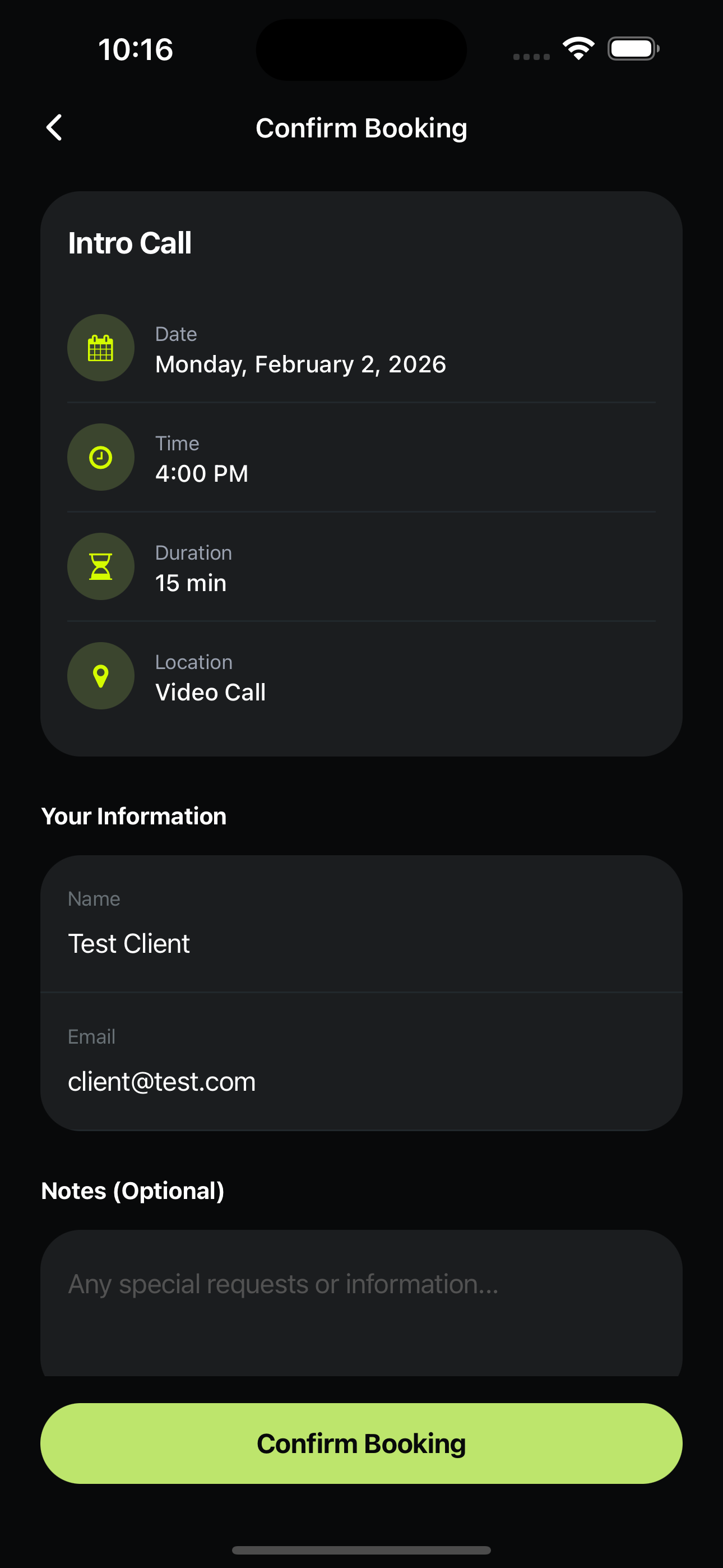 TrainOS Client screenshot 4