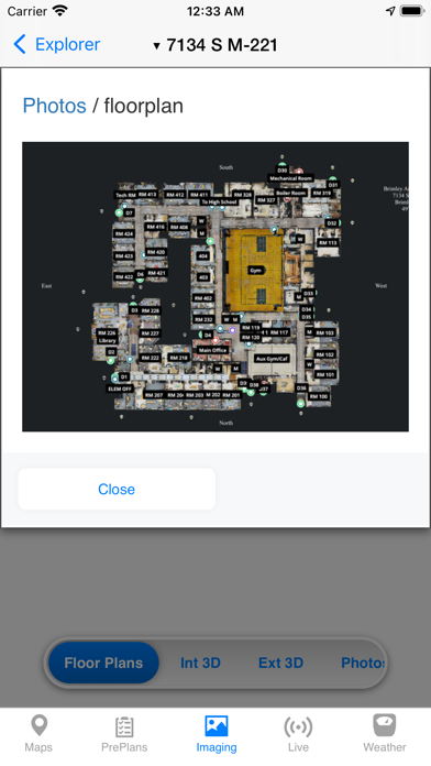 BELFOR Alert Screenshot