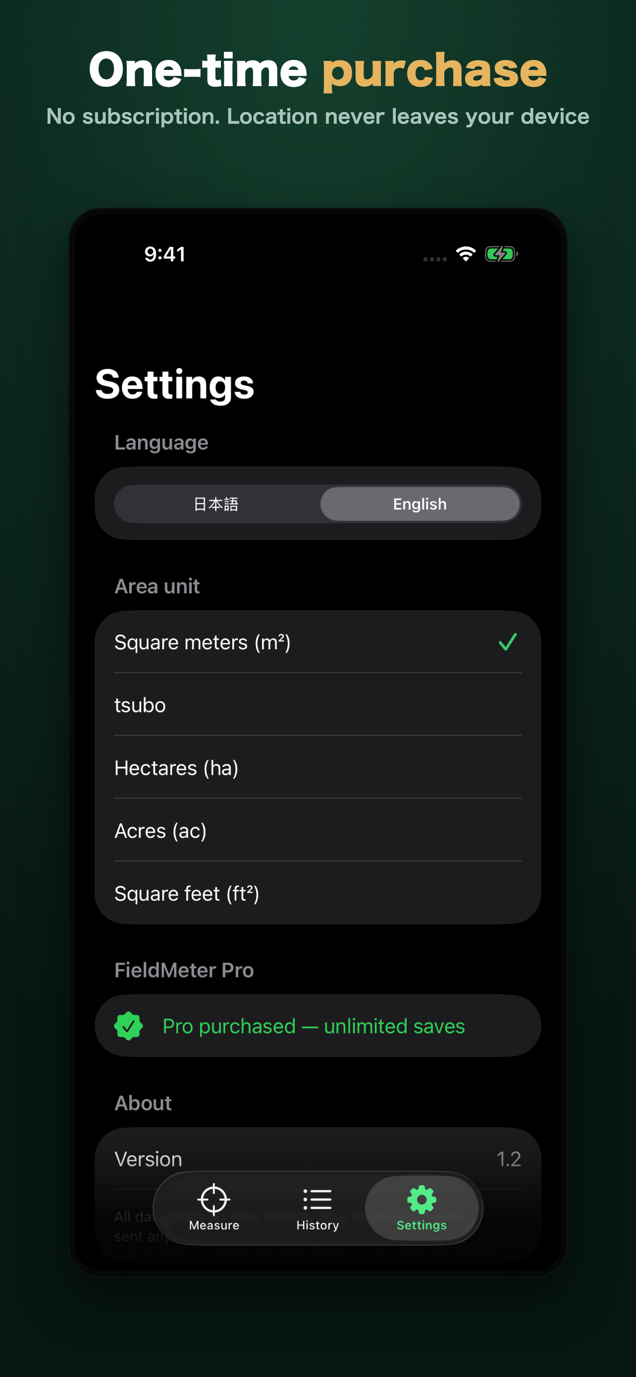 FieldMeter - Land Area Measure screenshot 6