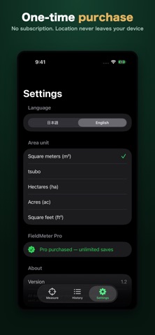 FieldMeter - Land Area Measure Screenshot 6 of 6