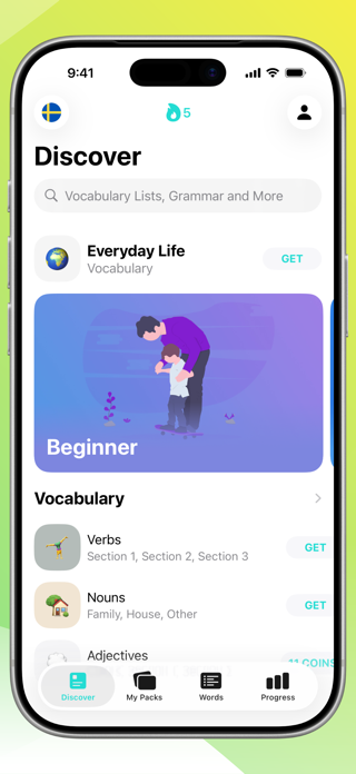 Learn Swedish - Beginners Screenshot 5 of 5