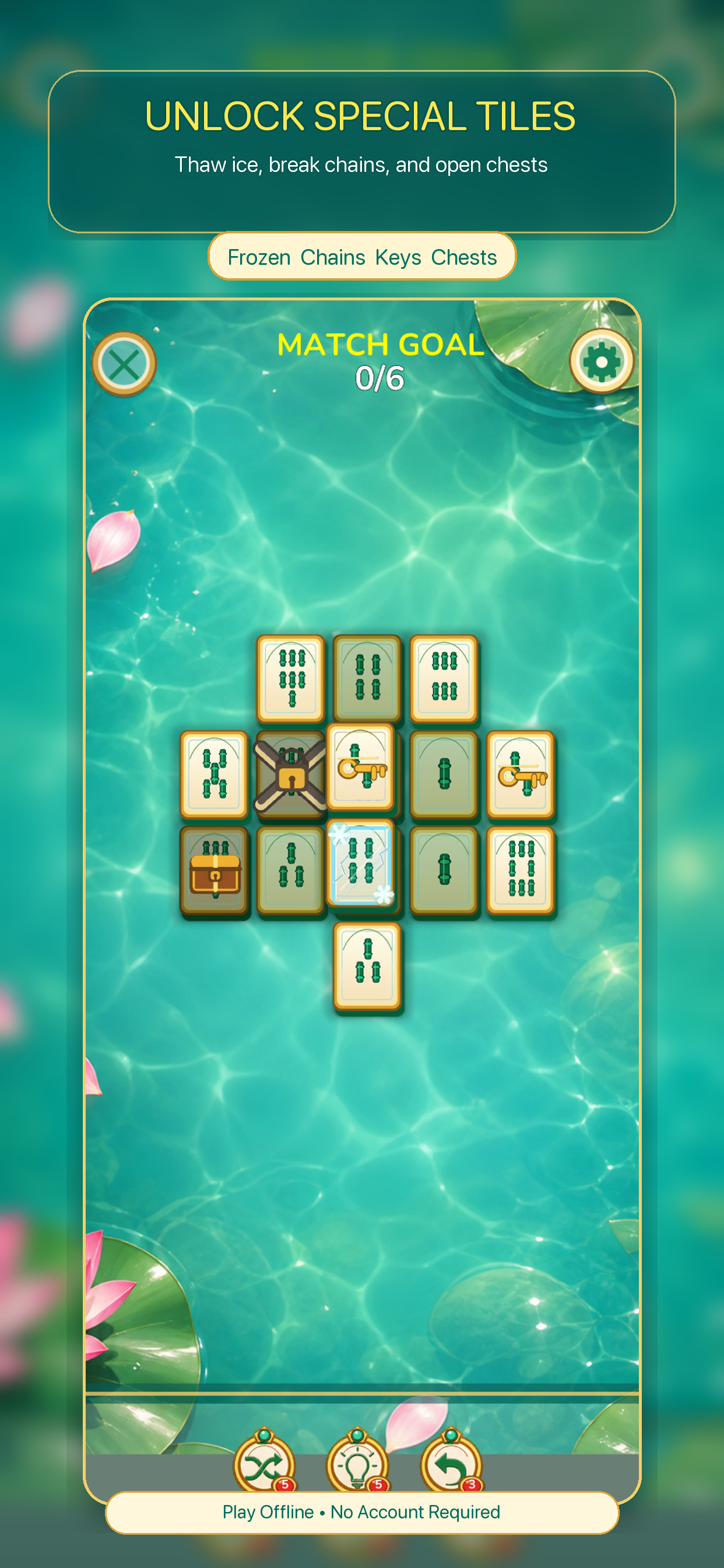 Lotus Tile Match screenshot 2