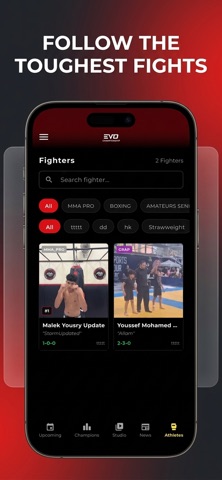 EVO Championship iPhone screenshot