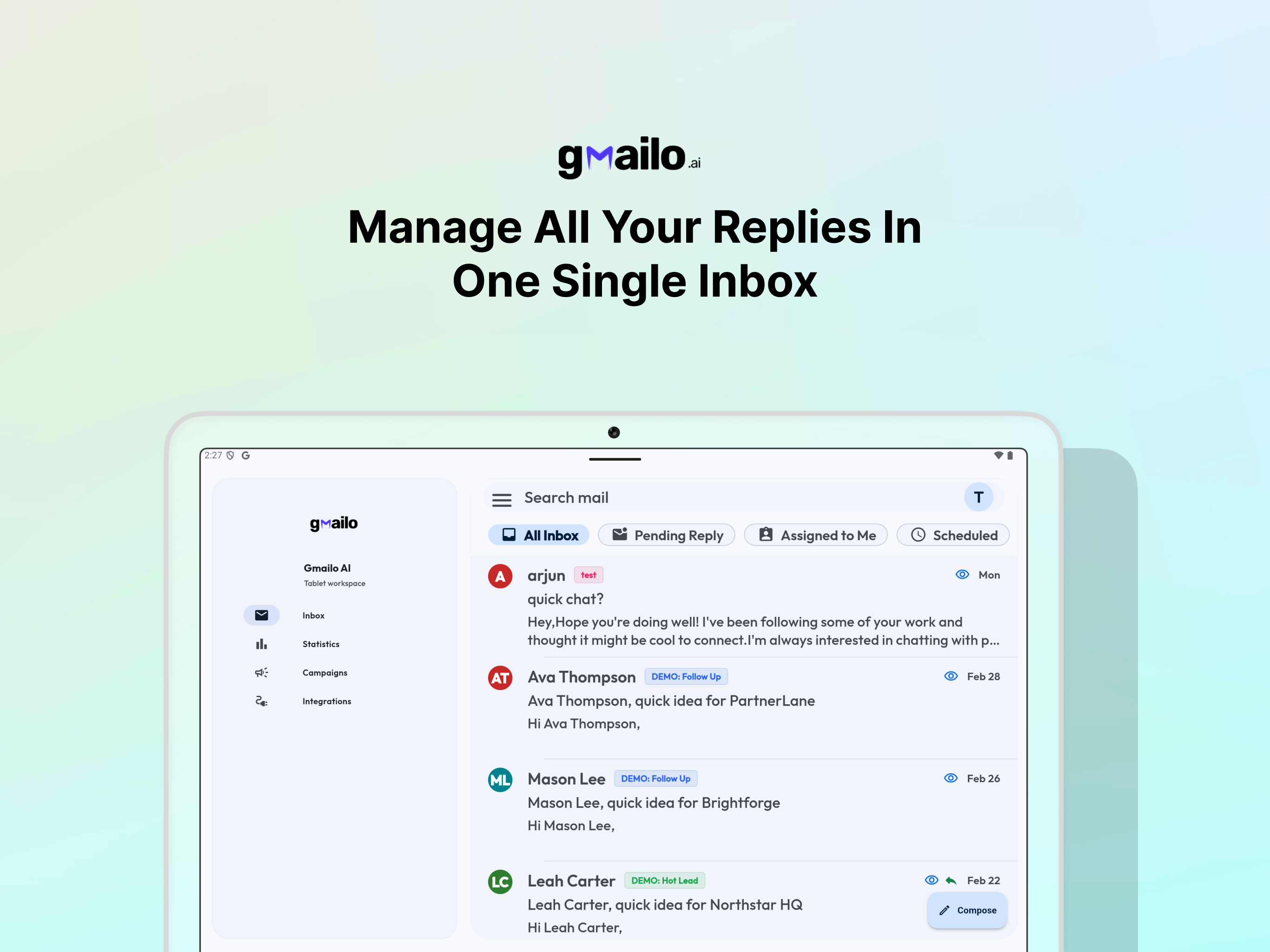 Gmailo: AI Email Automation