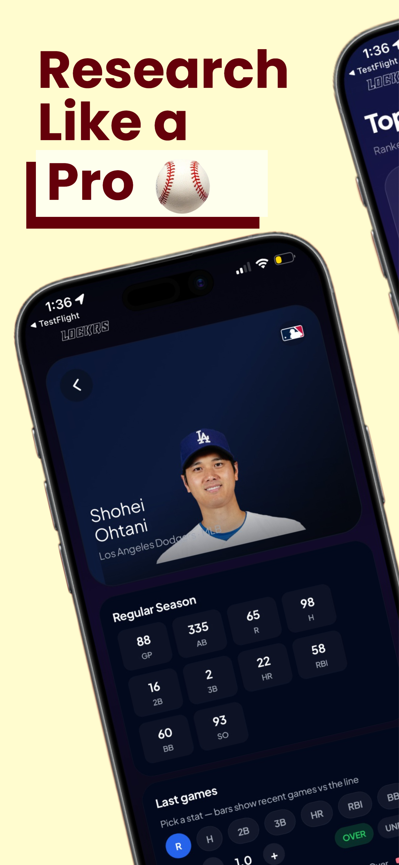 Lockrs: Sports Research screenshot 4