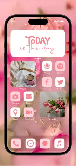 Capture d'écran de Widget Thèmes & Fond D'écran sur iPhone 2