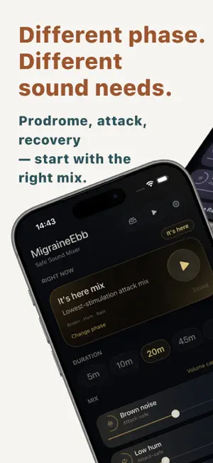 Migraine Sound Mixer: Ebb screenshot 2