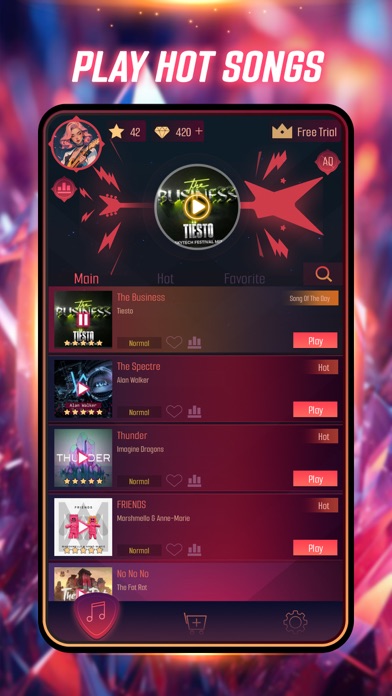 Tap Tap Tiles: Music Piano Screenshot