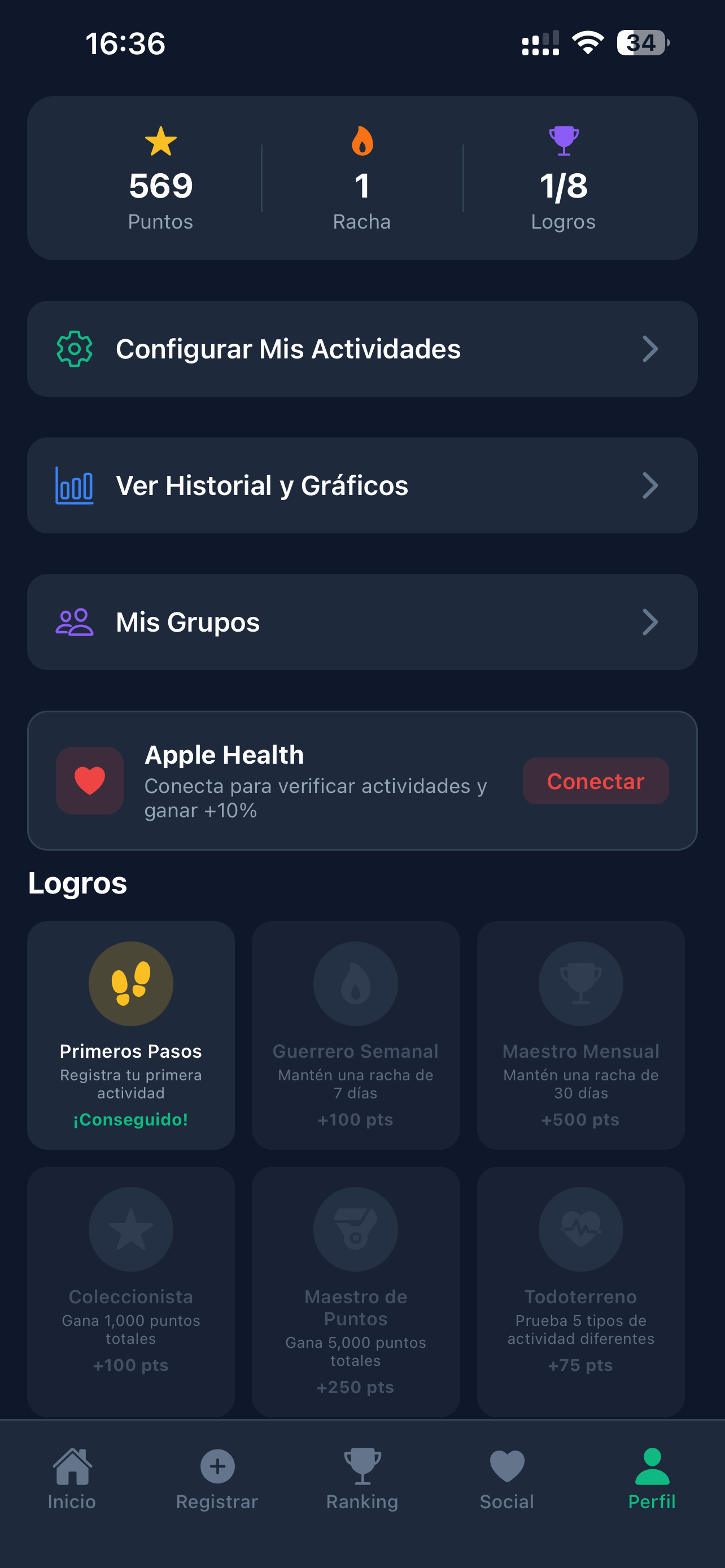 GamiFitUp screenshot 8