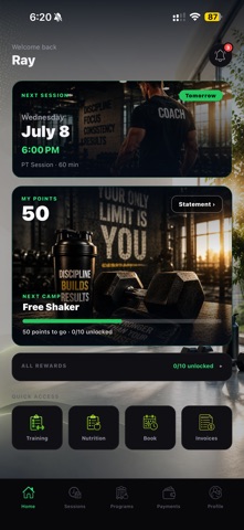 RA Coaching screenshot
