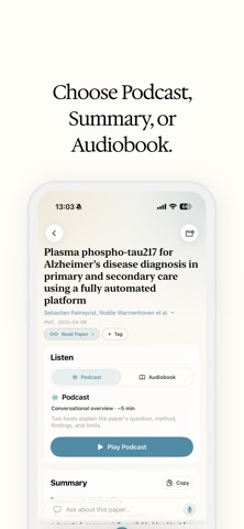 ResearchPod: AI Paper Podcasts screenshot