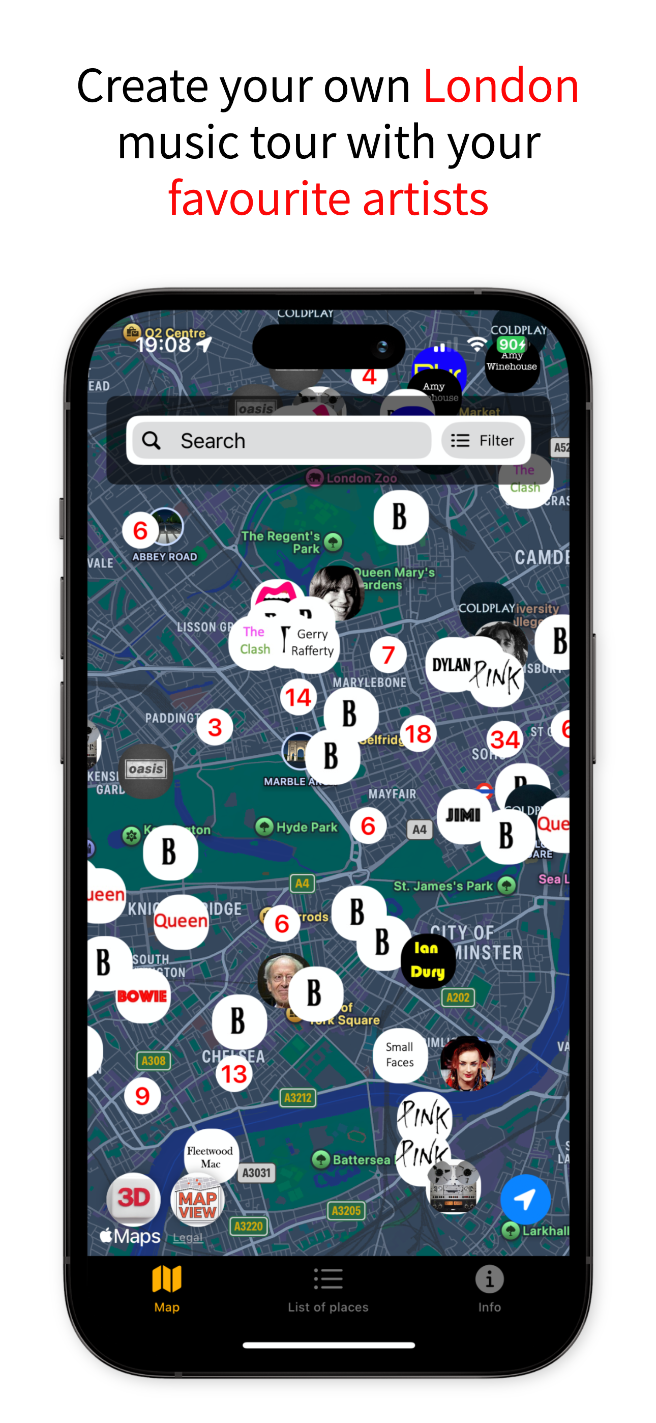 London Music Map
