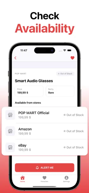 In Stock Alert screenshot 3