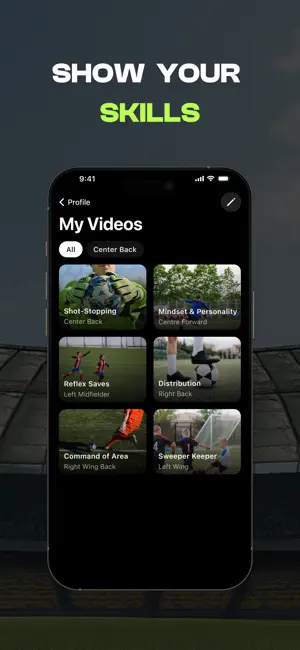 Pro Legacy: Football Talent screenshot 4